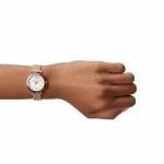 Fossil Women's Watch, Carlie Quartz Stainless Steel Three-Hand Watch for Women
