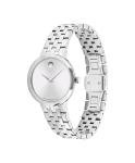 Movado Museum Classic Women's Watch - Swiss Quartz Movement, Stainless Steel Link Bracelet - 3 ATM Water Resistance - Classic, Luxury Fashion Timepiece for Her - 29.5mm