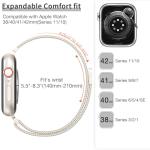 MARGE PLUS Slim Milanese Loop Compatible with Apple Watch Band for women 41mm 40mm 38mm 42mm 46mm 45mm 44mm, Stainless Steel Magnetic Mesh Strap work on iWatch Series 11 10 9 8 7 6 5 4 3 & SE 3 2 1