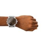 Diesel Mr. Daddy 2.0 Men's Watch, Stainless Steel Chronograph Sports Watch for Men, Color: Silver