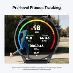 AI Chatgpt,Smart Watch for man,Translator Watch,Fitness Tracker with Heart Rate & Sleep Monitor,Answer/Make Call,AMOLED Touchsreen,Smartwatch for iPhone/Samsung/Android,50+Sport Modes,3ATM Waterproof