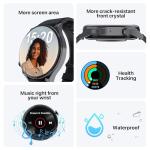 AI Chatgpt,Smart Watch for man,Translator Watch,Fitness Tracker with Heart Rate & Sleep Monitor,Answer/Make Call,AMOLED Touchsreen,Smartwatch for iPhone/Samsung/Android,50+Sport Modes,3ATM Waterproof