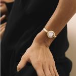 Movado Museum Bangle Oval Women's Watch, Swiss Quartz Movement, Stainless Steel, Luxury Timepiece - Gift for Her - 21.5mm