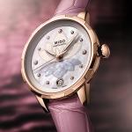 MIDO Rainflower Night - Swiss Automatic Watch for Women - White Dial - Case 34mm - M0432073610600