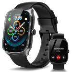 Smart Watch for Men Women, 1.95'' HD Curved Screen Smartwatch(Answer/Make Call), Fitness Tracker with 112 Sport Modes, IP68 Waterproof Fitness Watch with Heart Rate/Sleep Monitor/Pedometer/Calories