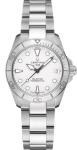 Certina, Womens, DS Action Lady 34.5mm, Stainless Steel, Swiss Automatic, Watch, White, Stainless Steel, 18, (C0320071101100)