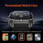Military GPS Smart Watch for Men with Compass/Altitude/Flashlight，2.01" HD Screen smart watch with Voice Assistant/Bluetooth Calling，Smartwatch for Android&iOS, Activity Tracker Multiple Sport Modes
