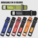 Ritche Christmas Gift Nylon Sport 22MM Quick Release Watch Band for men women,Replacement Sekio Watch bands Orange, White Elephant Gifts, Stocking Stuffers for Men