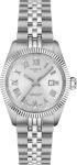 Tissot Ballade Powermatic 48 COSC 30mm, Swiss Automatic Watch for Women, Stainless Steel Case, Silver Dial, T1562081103300