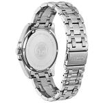 Citizen Men's Classic Peyton 3-Hand Eco-Drive Watch, Date, Sapphire Crystal, Diamond Markers, Stainless/Gray Dial