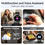 Smart Watch for Men Fitness Tracker: Smart Watches for Android Phones iPhone Bluetooth Waterproof Make Answer Call Digital Mens Watches Heart Rate Monitor Running Smartwatch Samsung Compatible