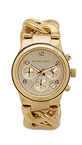 Michael Kors Women's Gold-Tone Runway Watch MK3131