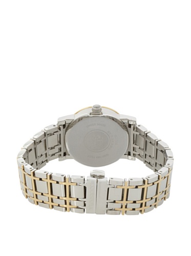 Burberry Women's Silver/White Stainless Steel Watch