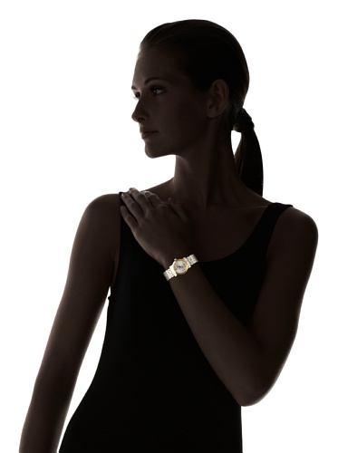 Burberry Women's Silver/White Stainless Steel Watch