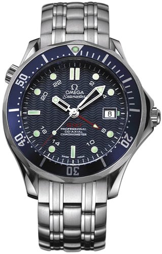 James Bond Omega Seamaster GMT Watch 2535.80.00
