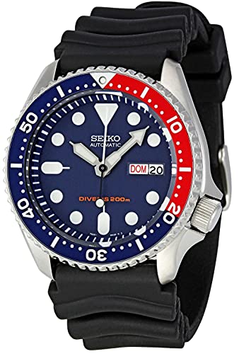 Seiko Men's SKX009K1 Blue Dial Diving Watch