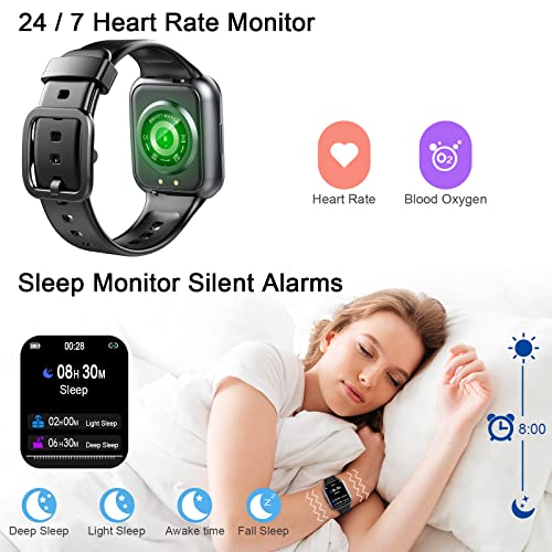 2022 Smartwatch for Men and Women: Fitness Tracker