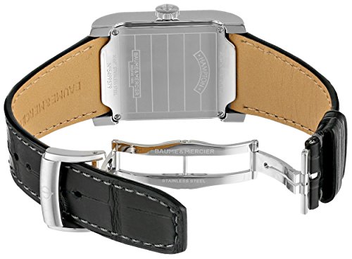 Baume Mercier Hampton Men's Black Leather Watch