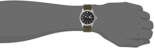 Citizen Canvas Men's Watch - Black Dial, Green Band