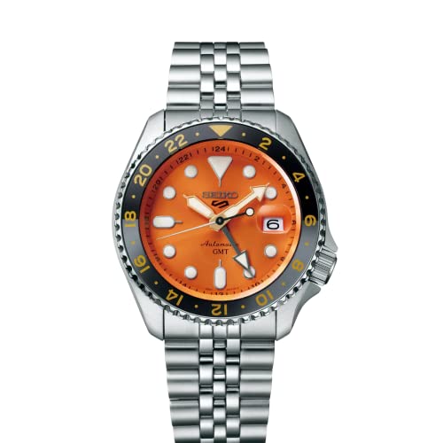 SEIKO 5 Sports GMT Automatic Men's Watch - Orange