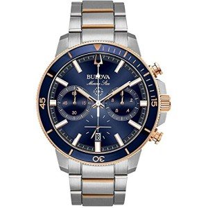Bulova Men's Quartz Chronograph Stainless Steel Watch