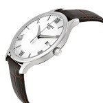 Tissot Men's Analog Quartz Watch with Leather Band