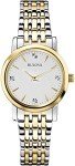 Bulova Women's Diamond Stainless Steel Quartz Watch