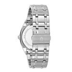 Bulova Men's Classic Silver Quartz Casual Watch