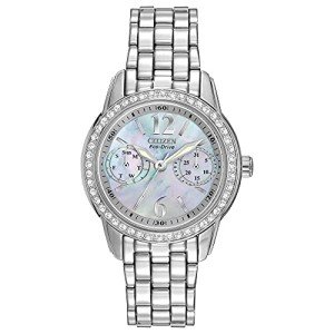 Citizen Women's Diamond Stainless Steel Watch FD1030-56Y