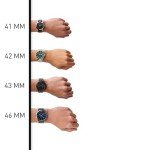 Emporio Armani Men's Silver Stainless Steel Chronograph Watch