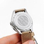 Vaer DS4 Meridian Solar Black Dive Watch 38mm