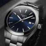 Tissot Gentleman Grey Stainless Steel Dress Watch