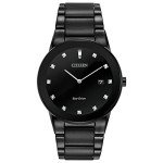 Citizen Eco-Drive Axiom Black Stainless Steel Watch