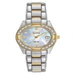Citizen Women's Quartz Watch with Silver Steel Band