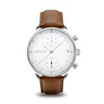 About Vintage 1844 Chronograph Mens Watch, Stainless Steel, Analog (Steel/White)