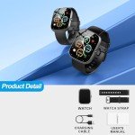 1.91" Smart Watch with Fitness Tracker & Calls
