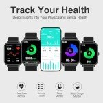 Choiknbo Smart Watch with Fitness Tracker Features
