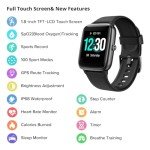 Fitpolo Waterproof Smart Fitness Tracker Watch