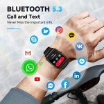 Men's Smart Watch: Bluetooth, Alexa, Heart Rate & More