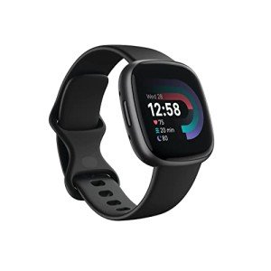 Fitbit Versa 4 Smart Fitness Watch - Black/Graphite