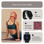Fitbit Versa 4 Smart Fitness Watch - Black/Graphite