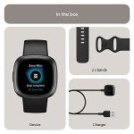 Fitbit Versa 4 Smart Fitness Watch - Black/Graphite