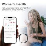 Waterproof Fitness Tracker Smartwatch for All