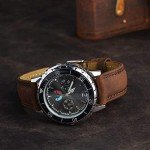 BISONSTRAP 20mm Vintage Brown Leather Watch Band