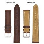 BISONSTRAP 20mm Vintage Brown Leather Watch Band