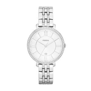 Fossil Women's Silver Glitz Three-Hand Quartz Watch