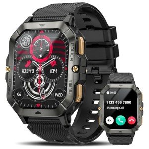DEKELIFE Smartwatch for Men - Bluetooth & Fitness Tracker