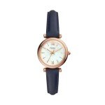 Fossil Women's Carlie Mini Silver Quartz Watch