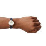 Fossil Women's Carlie Mini Silver Quartz Watch