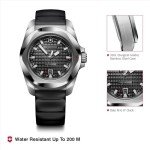 Victorinox I.N.O.X. Automatic Black Rubber Watch